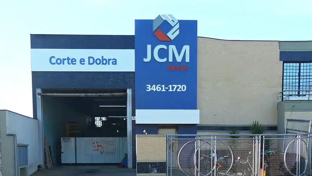 Fachada JCM Metais